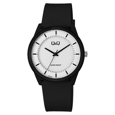 VS60J Reloj QQ Análogo para Hombre Pulsera de Caucho