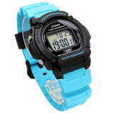 W-219 Casio Reloj Digital para Hombre Pulsera de Resina Illuminator con Cronógrafo