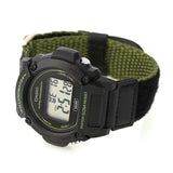 W-219 Casio Illuminator Alarma Cronógrafo Reloj para Hombre Pulsera de Tela Digital