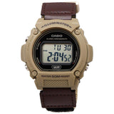 W-219 Casio Illuminator Alarma Cronógrafo Reloj para Hombre Pulsera de Tela Digital