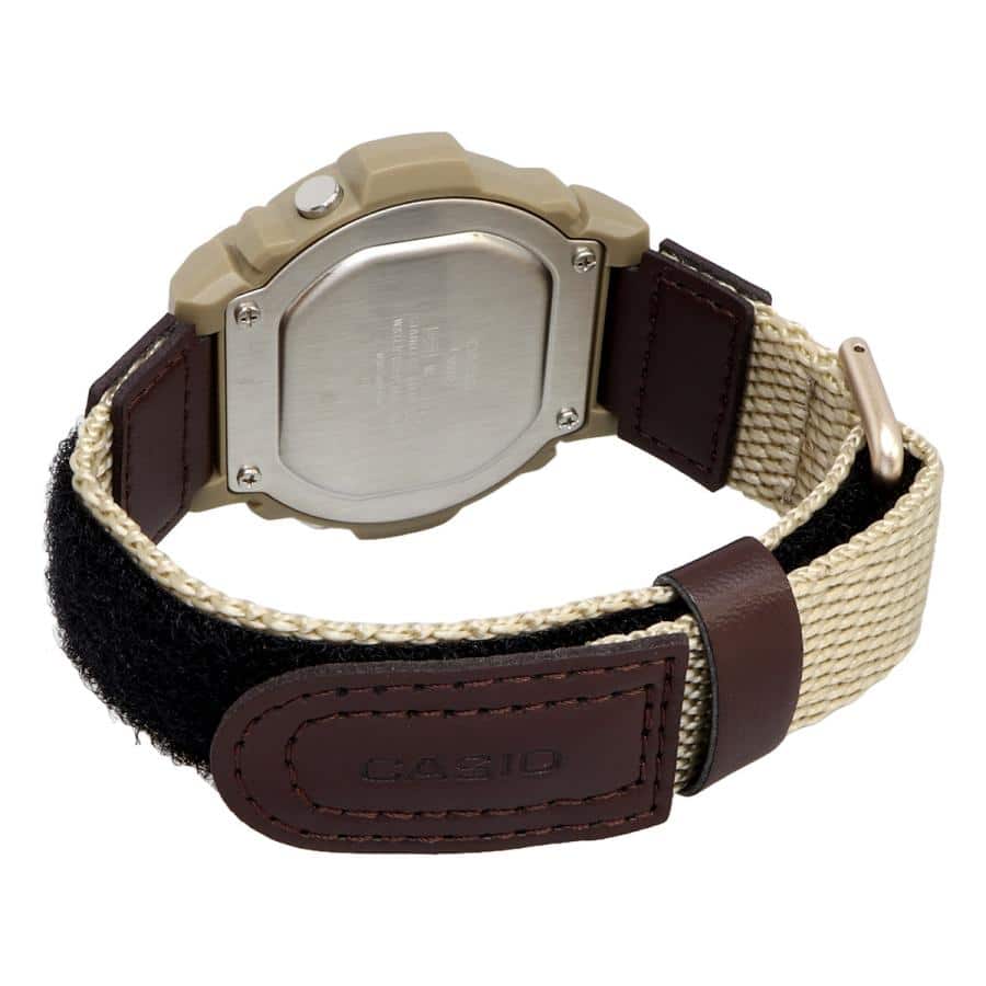 W-219 Casio Illuminator Alarma Cronógrafo Reloj para Hombre Pulsera de Tela Digital