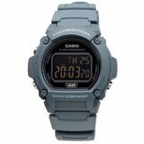 W-219 Casio Reloj Digital para Hombre Pulsera de Resina Illuminator con Cronógrafo