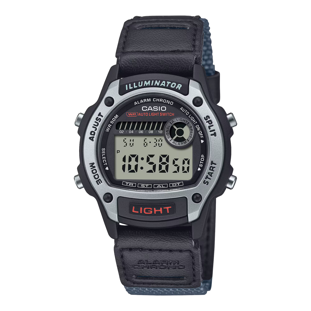 W-220HF Reloj Casio de caballero correa de tela