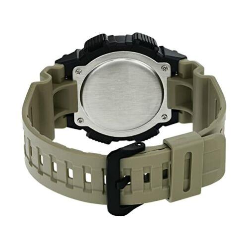 W-736 Reloj Casio para Hombre Pulsera de Goma Digital Alarma Vibrante Super Illuminantor