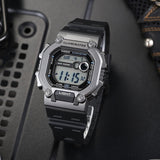 W-737 Reloj Casio para Hombre Pulsera de Caucho Digital Illuminator 10 Años de Batería