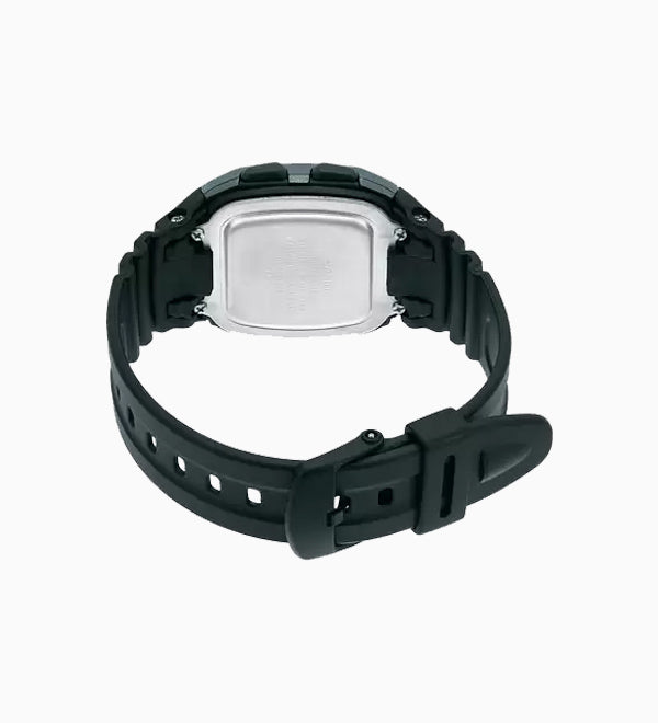 W-96 Reloj Casio para Hombre Pulsera de Caucho Digital Illuminator 10 Años de Batería