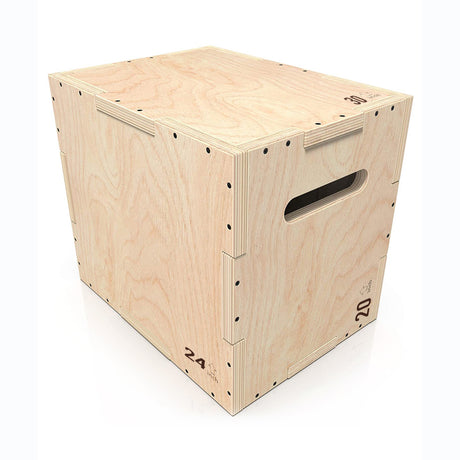 Caja de madera resistente para entrenamiento