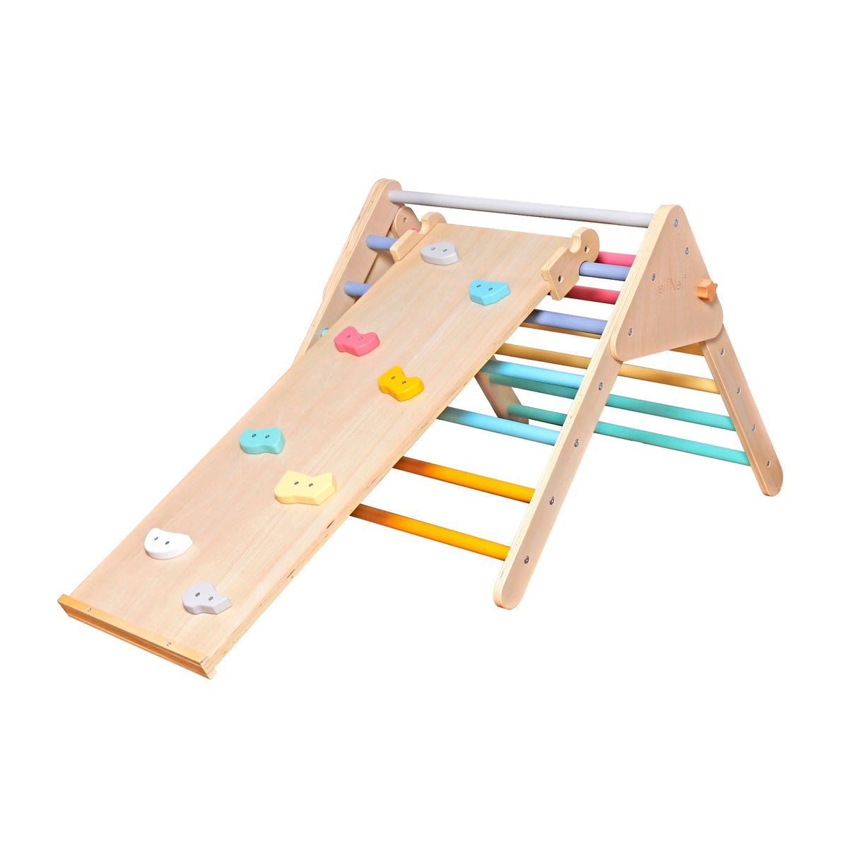 Marcos de Escalada de Madera Montessori Plegables para Interiores W01F021