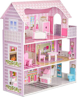 Casa de muñecas clásica juguete modelo W01F139