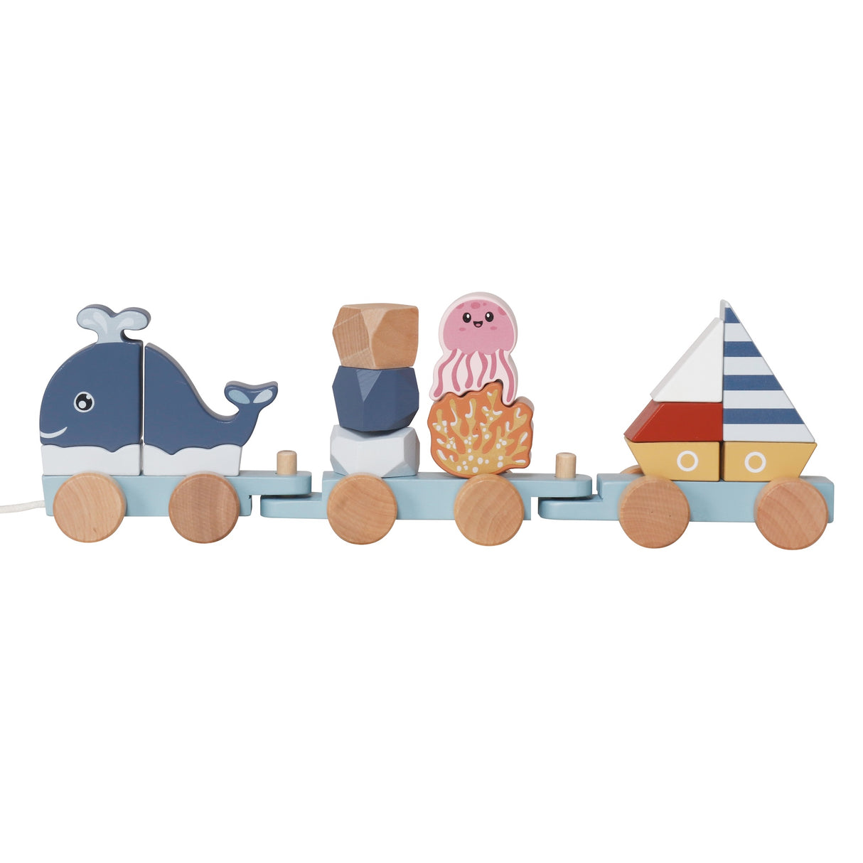 Tren de Animales Acuático juguete Montessori W04A689