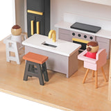 Casa de muñecas moderna juguete modelo W06A539