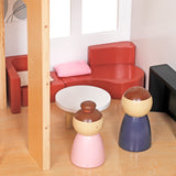 Casa de muñecas moderna juguete modelo W06A539