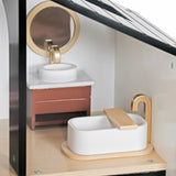 Casa de muñecas moderna juguete modelo W06A539