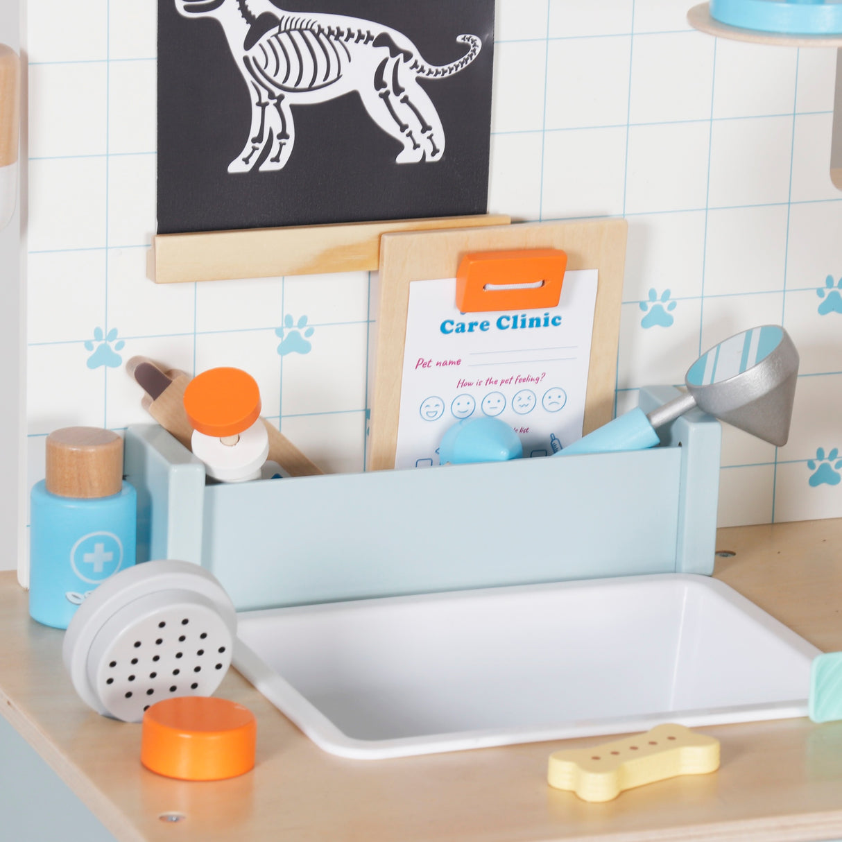 Veterinaria Montessori juguete modelo W10L016
