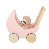 Carruaje Montessori juguete modelo W16E112D muñeco No incluido