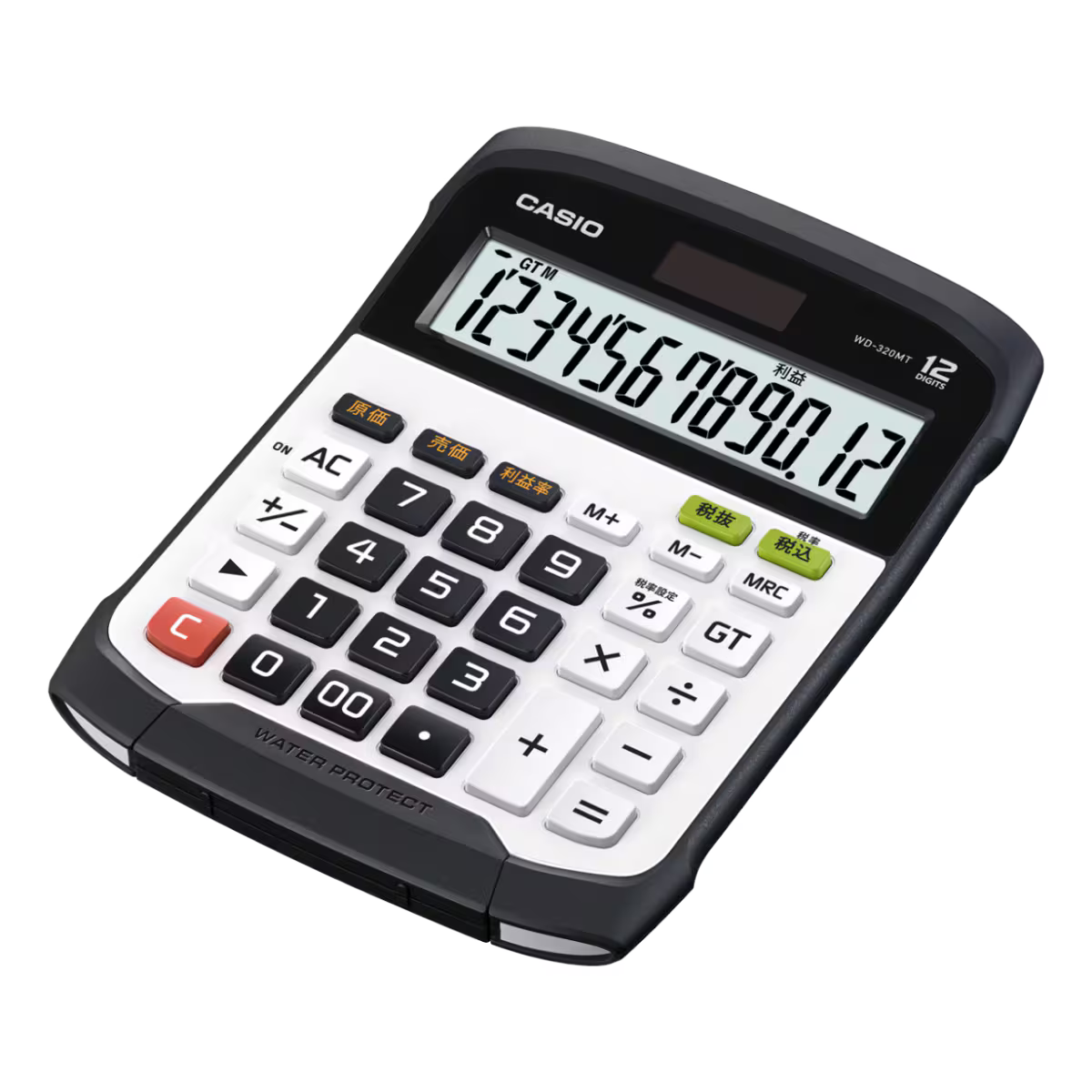 WD-320 Calculadora Casio de mesa a prueba de agua y polvo