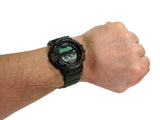 WS-1200 Reloj Casio para Hombre Pulsera de Caucho Digital Fishing Gear, Fase Lunar