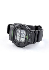 WS-1400 Reloj Casio para Hombre Pulsera de Caucho Digital 10 Años de Batería, Lap Memory 60