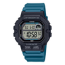 WS-1400 Reloj Casio para Hombre Pulsera de Caucho Digital 10 Años de Batería, Lap Memory 60