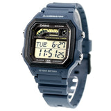 WS-1600 Casio Reloj Digital Pulsera de Caucho para Hombre Illuminator 10 Años de Batería