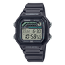WS-1600 Casio Reloj Digital Pulsera de Caucho para Hombre Illuminator 10 Años de Batería