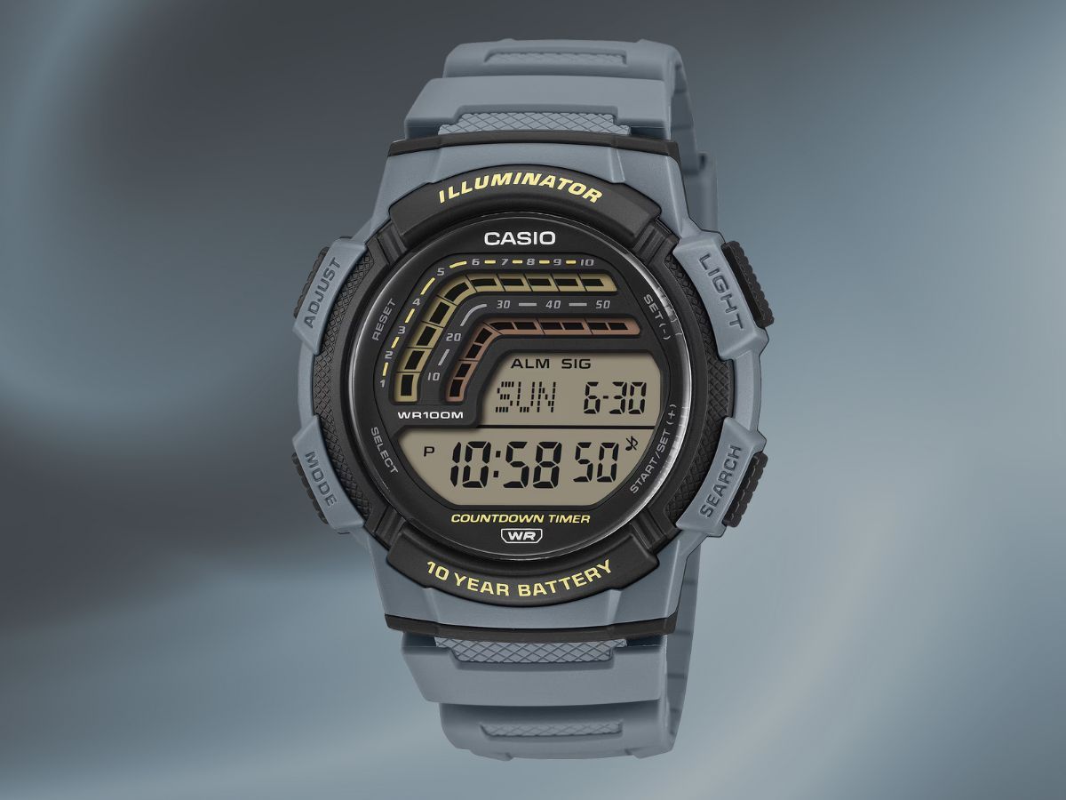 WS-1800 Reloj Casio de hombre correa de resina digital