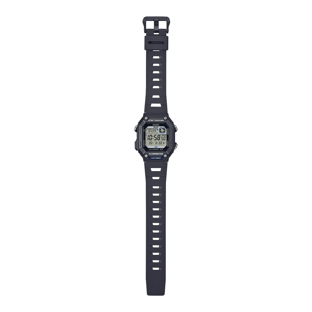 WS-B1000 Reloj Casio Digital Para hombre Pulsera de Caucho