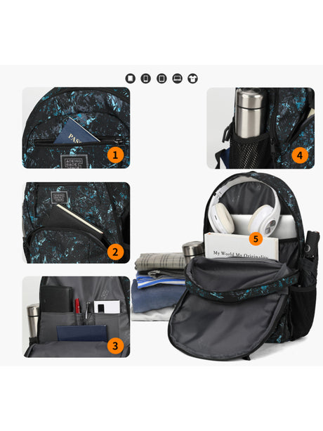 XN41025-1 Mochila Aoking para estudiante y viajero 20 litros