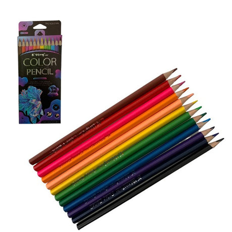 Crayones profesionales 12 colores Yalong YL221031-12