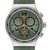 YVS402 Reloj Swatch L'Heure du Marais de hombre correa de tela