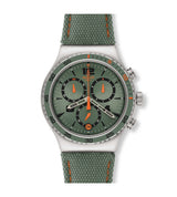 YVS402 Reloj Swatch L'Heure du Marais de hombre correa de tela