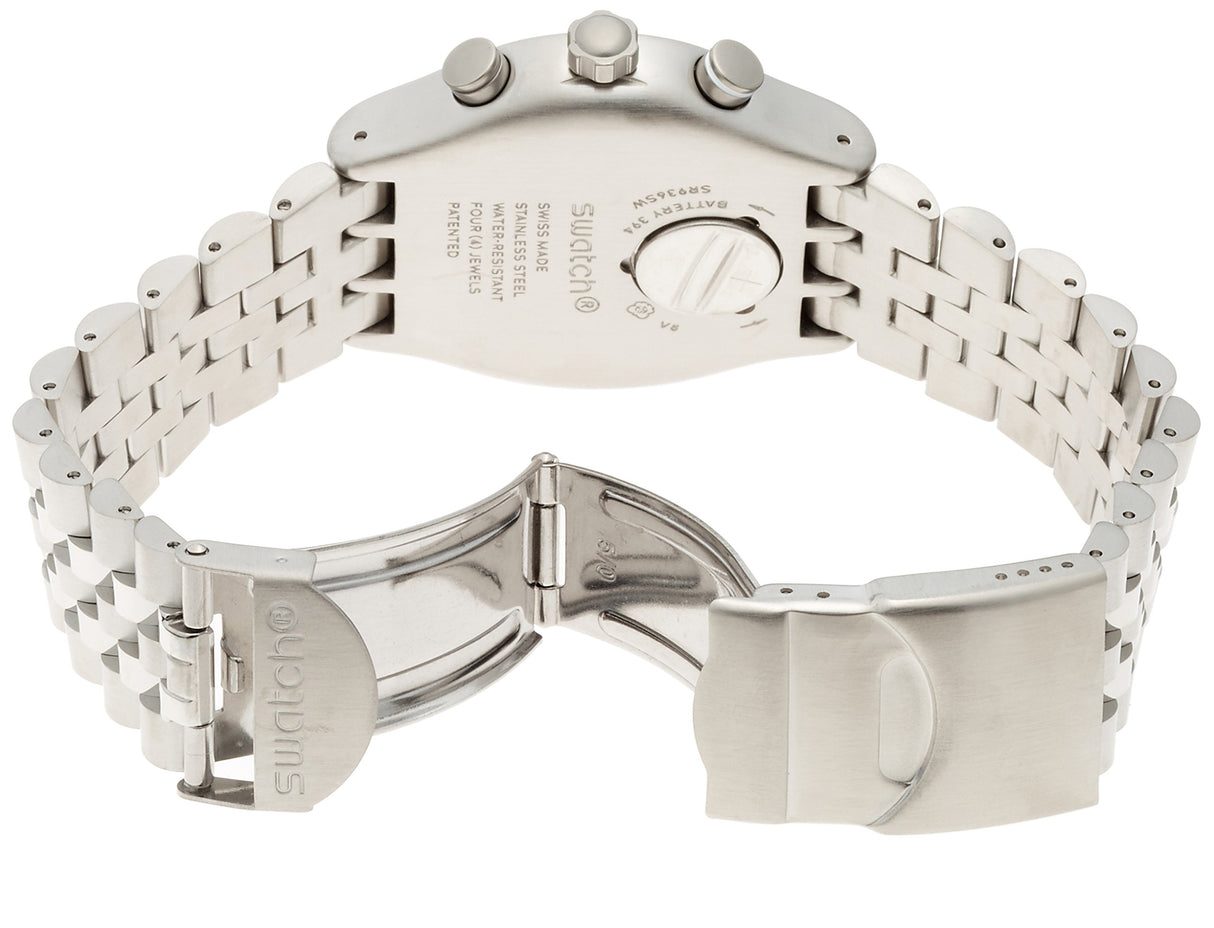 YVS425G Reloj Swatch Destination Upper East de caballero correa de metal