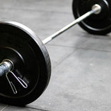 Barra olímpica de 2.2 metros de 15kg (35 libras) incluye topes HJ-00038