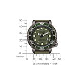 bn0157-11x Reloj Citizen de hombre pulsera de caucho 44 mm