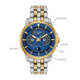 bu0054-52l Reloj Citizen de caballero pulsera de metal 44 mm