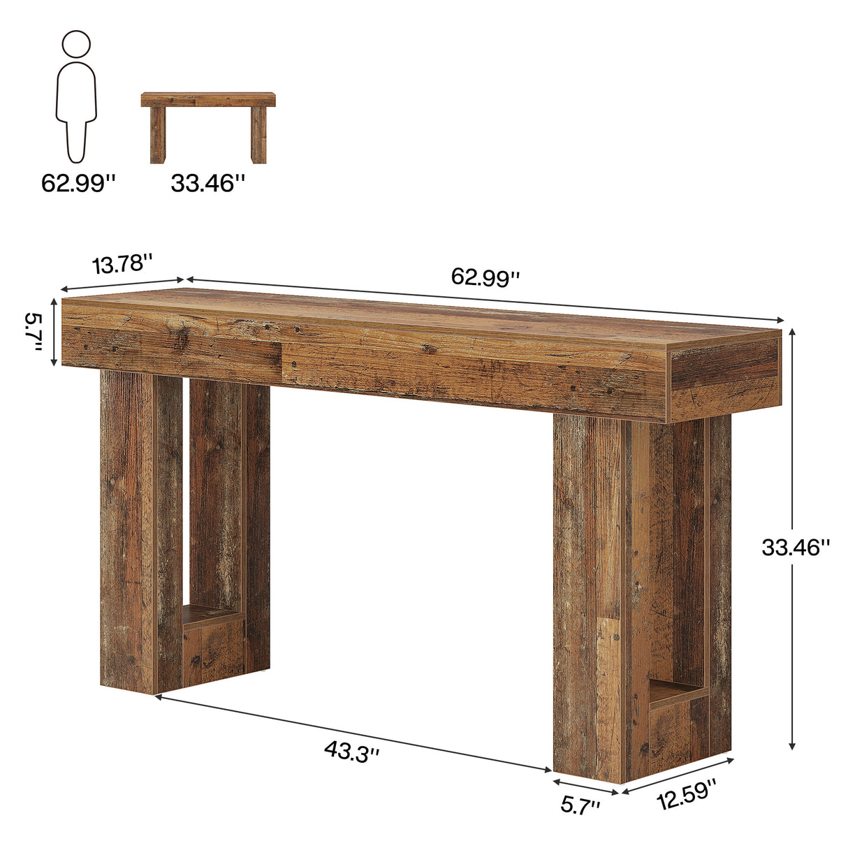 HOGA-JW1078 Mesa Tribesigns de MDF
