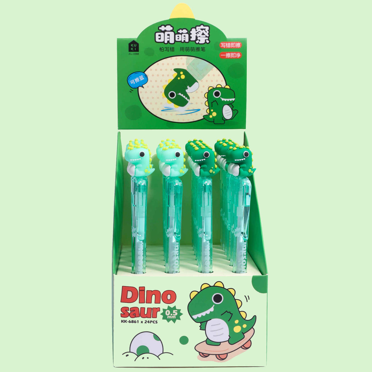 kk-6861 Boligrafo Kuki de gel dinosaurio