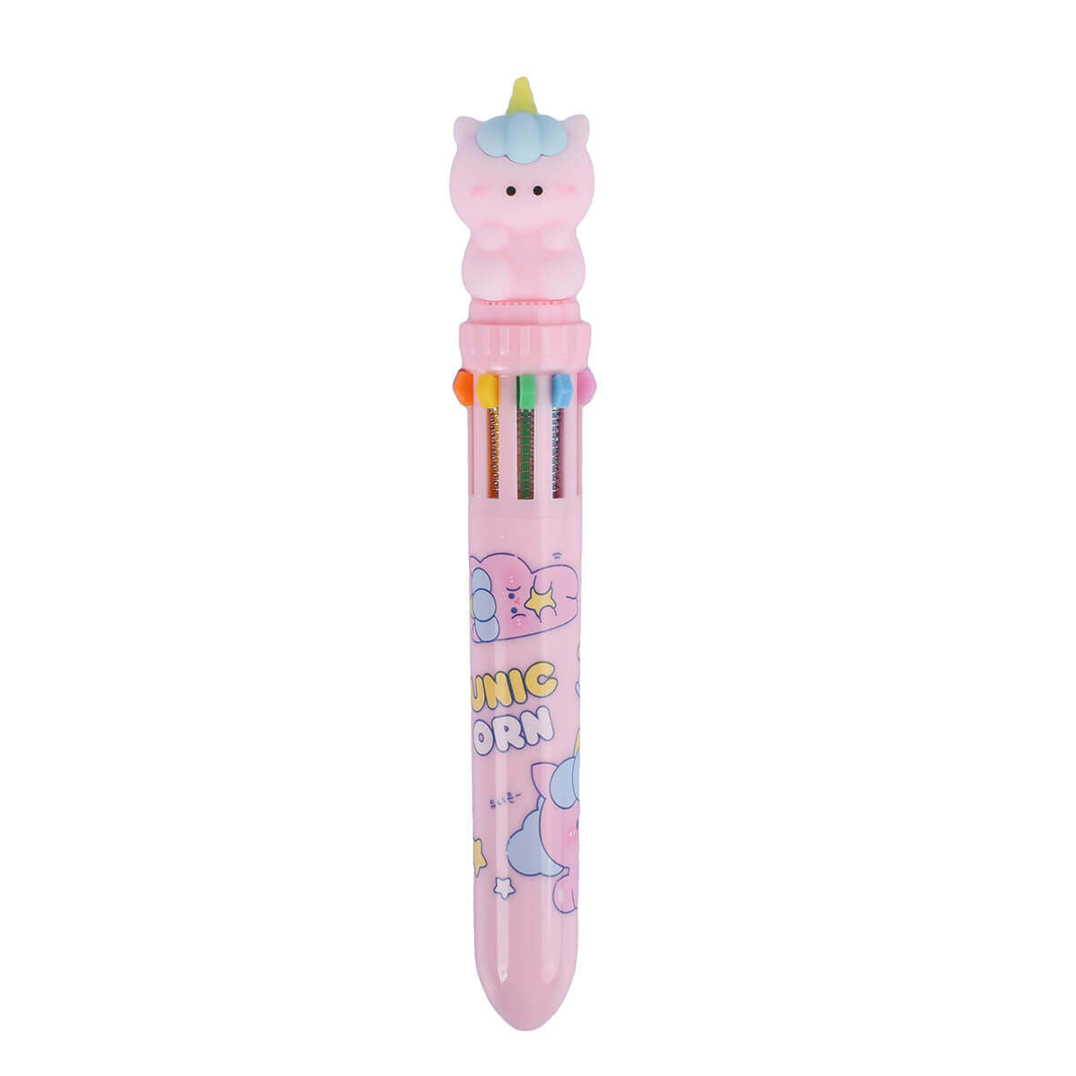 kk-7113 Lapicero unicornio de gel con diez colores