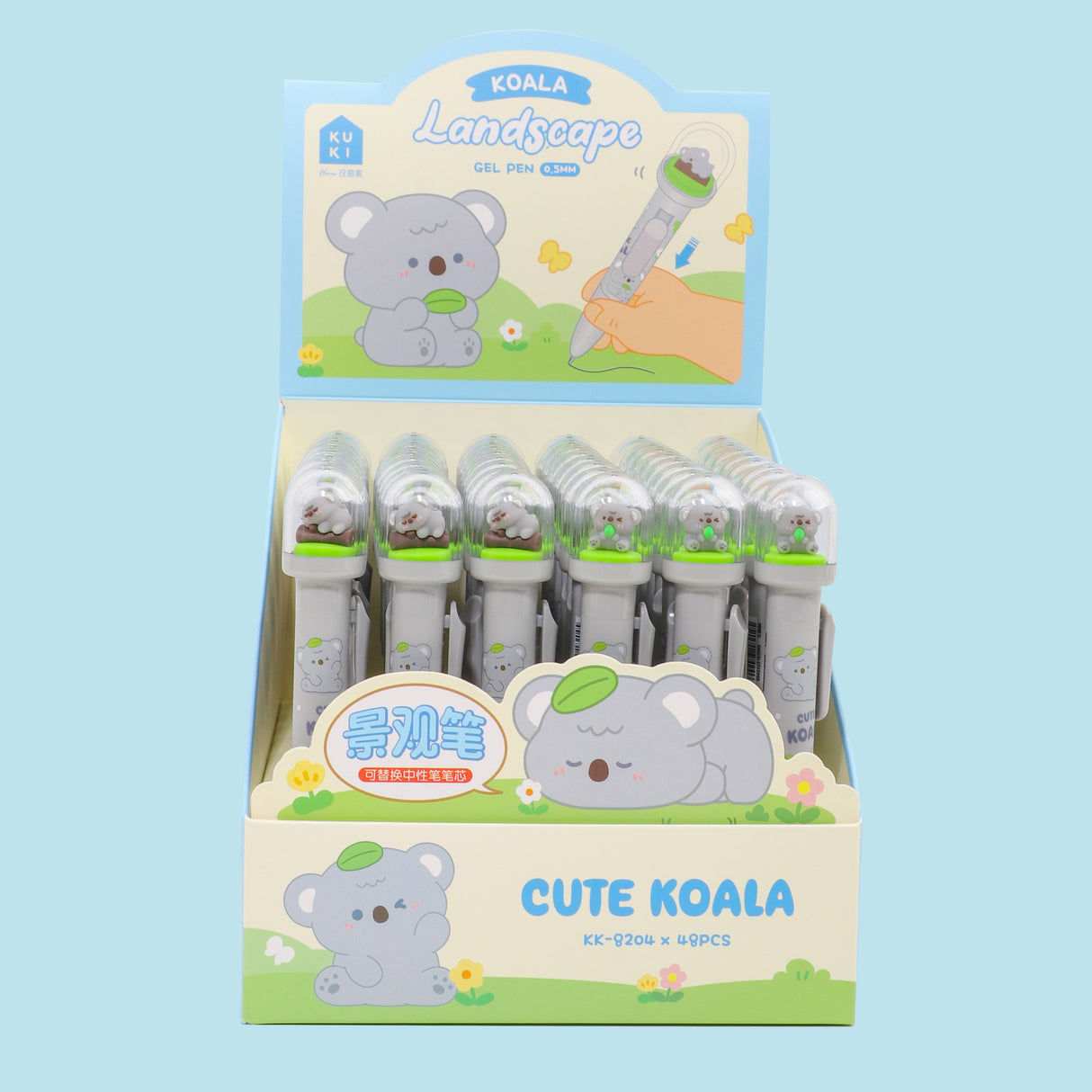 Lapicero de gel con koala Kuki kk-8204