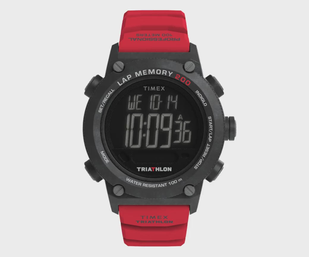 TW5M67000 Reloj Timex Triathlon de hombre correa de resina