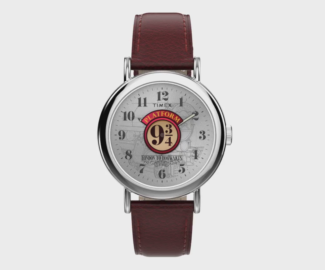 TW2Y76200 Reloj Timex X Harry Potter Weekender Platform 9¾ unisex correa de cuero