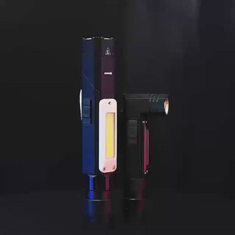 TS-WL167 Linterna Multifuncional 5 en 1 con Carga USB