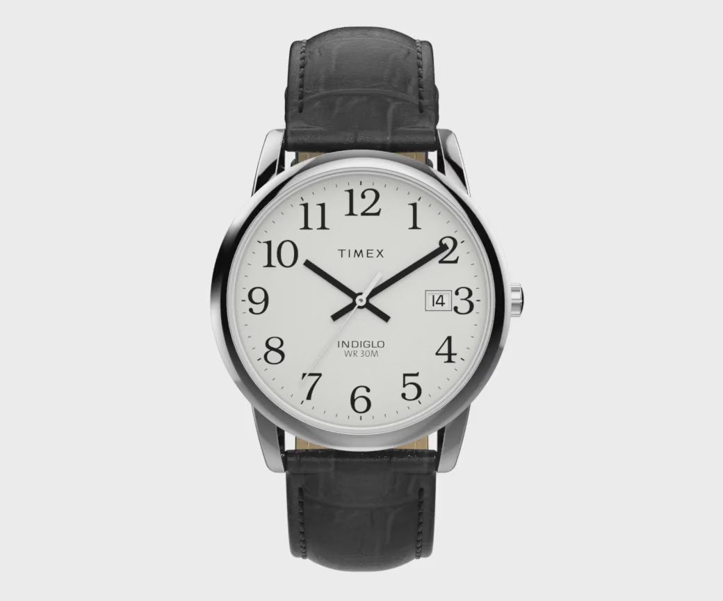 TW2W95400 Reloj Timex Easy Reader de hombre correa de cuero