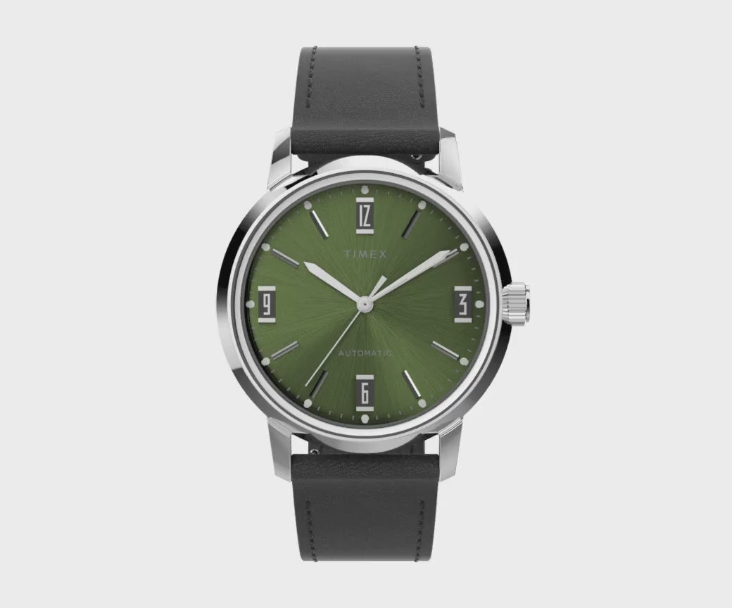 TW2V44600 Reloj Timex Marlin de hombre automático pulsera de cuero