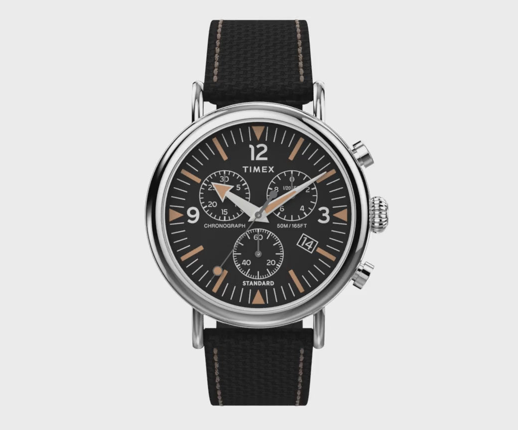TW2V43700 Reloj Timex  Standard de hombre pulsera de tela 41 mm