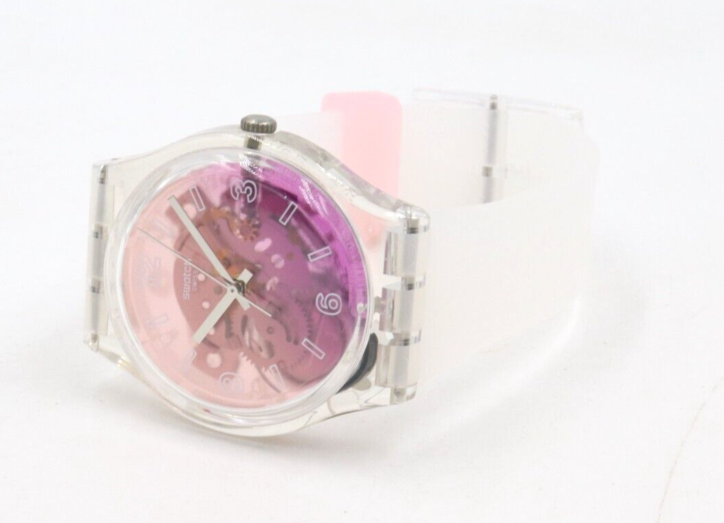 GE290 Reloj Swatch Análogo para Mujer pulsera de Caucho