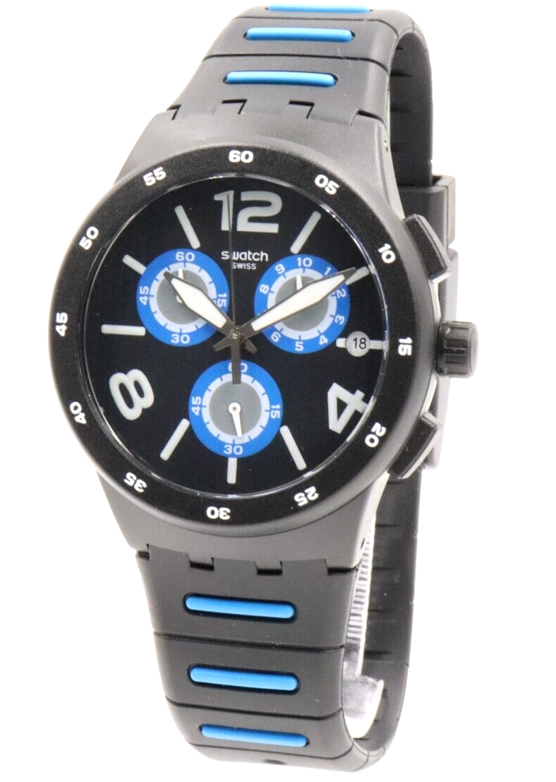 SUSB410 Reloj Swatch Análogo para Hombre pulsera de Caucho