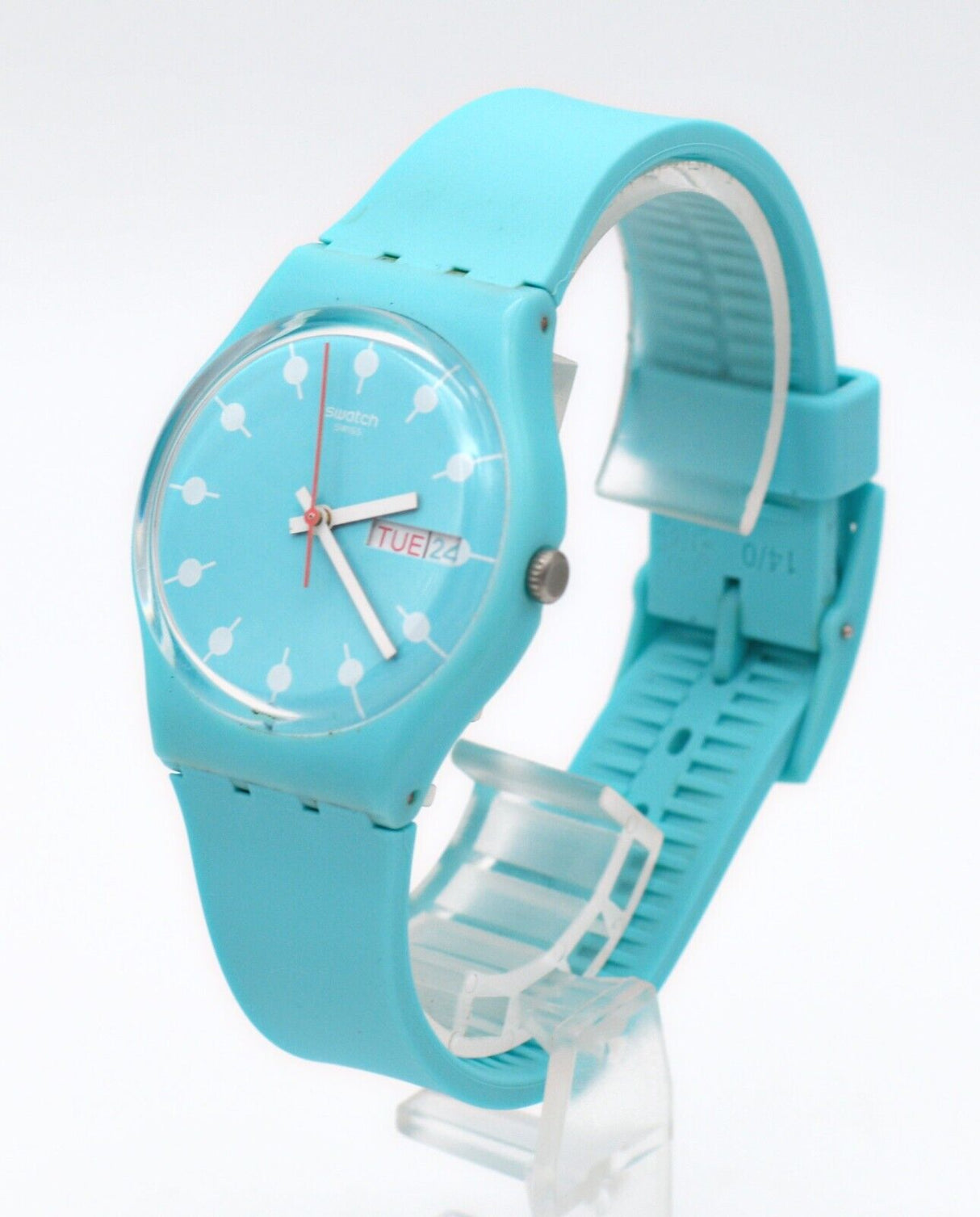 GL700 Reloj Swatch Análogo para Mujer pulsera de Caucho