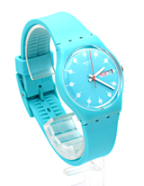 GL700 Reloj Swatch Análogo para Mujer pulsera de Caucho