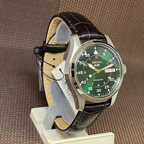 SRPJ89K1 Reloj Seiko Serie 5 Análogo para Hombre pulsera de Cuero